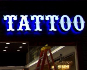 Custom Neon Retail Store Front Sign