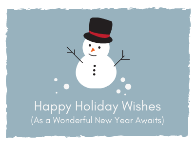 Happy Holiday Wishes Graphic